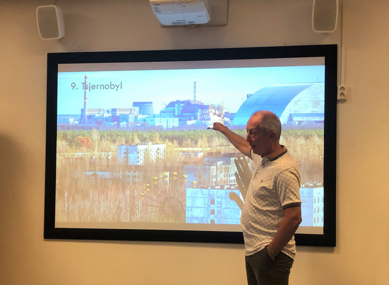 Olav Saxegaard orienterte om Ukraina