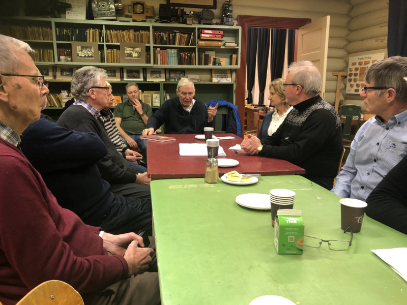 Besøk til Skolemuseet i Åmot