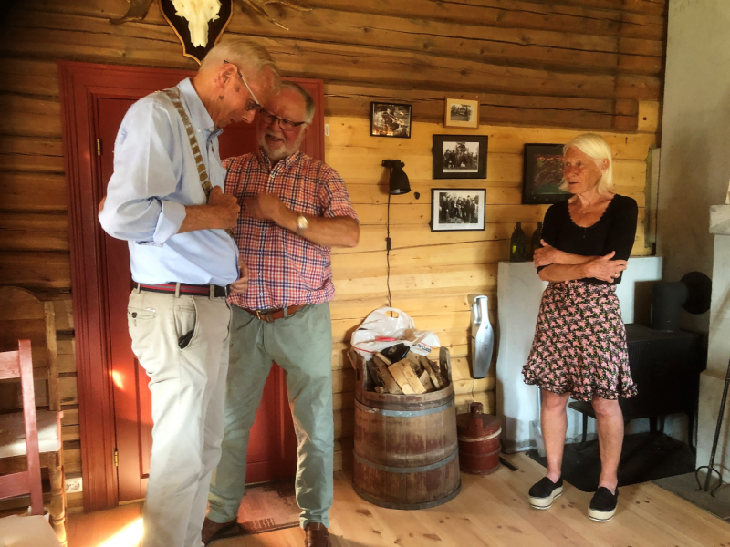 Presidentskiftet gjennomført på Tallhaugsetra